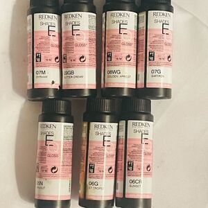 Lot of Partial Redken Shades EQ Bottles